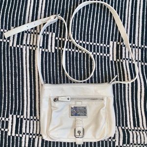 Kenneth Cole Cream Crossbody Bag
